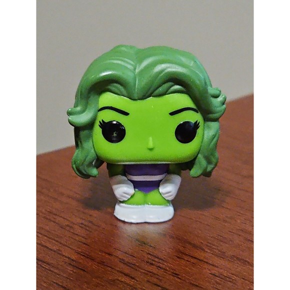 Funko Pocket Pop Marvel Advent Calendar She Hulk 1.5" Mini Green Figure Toy - Picture 1 of 3
